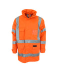 DNC HiVis "X" back Rain jacket Biomotion tape (3996)