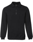 JB's Wear Adults Half Zip Fleecy Sweat (3FSZ)