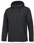 JB's Wear Podium Water Resistant Hooded Softshell Jacket - Adults (3WSH)