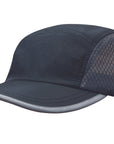 Headwear Sports Ripstop With Bee Hive Mesh And Towelling Sweatband (4003)