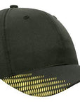 Headwear Breathable Poly Twill With Peak Flash Print (4007)