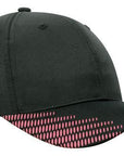 Headwear Breathable Poly Twill With Peak Flash Print (4007)