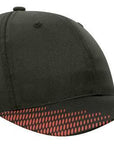Headwear Breathable Poly Twill With Peak Flash Print (4007)