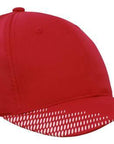 Headwear Breathable Poly Twill With Peak Flash Print (4007)