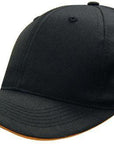 Headwear Breathable Poly Twill With Sandwich Trim Cap (4009)