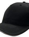 Headwear Breathable Poly Twill With Sandwich Trim Cap (4009)