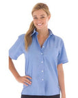 DNC Ladies Regular Collar, Side Splits, Single Pocket - Short Sleeve (4211)