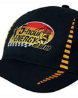Headwear Breathable Poly Twill With Small Check Patterning Cap (4010)