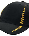 Headwear Breathable Poly Twill With Small Check Patterning Cap (4010)