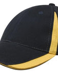 Headwear Brushed Heavy Cotton With Inserts On The Peak & Crown (4014)