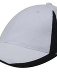 Headwear Brushed Heavy Cotton With Inserts On The Peak & Crown (4014)