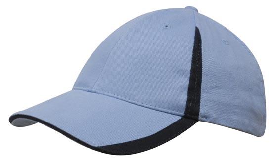 Headwear Brushed Heavy Cotton With Inserts On The Peak &amp; Crown (4014)