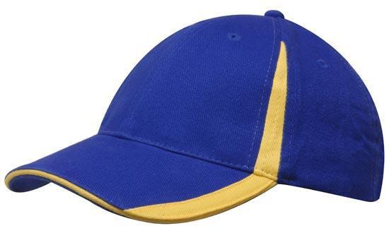 Headwear Brushed Heavy Cotton With Inserts On The Peak &amp; Crown (4014)