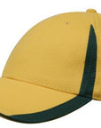 Headwear Brushed Heavy Cotton With Inserts On The Peak & Crown (4014)