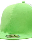 Headwear Premium American Twill With Mesh Back & Snap Back Pro Styling Cap (4138)