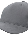 Headwear Brush Heavy Cotton Cap With Snap Back (4141)