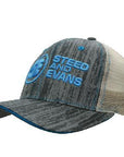 Headwear Wood Printed Fabric/Mesh Back Cap (4143)