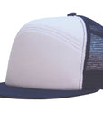Headwear Foam Front A Frame Cap With Mesh Back (4159)
