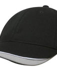 Headwear Brushed Heavy Cotton With Indented Peak (4167)