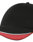 Headwear Brushed Heavy Cotton With Indented Peak (4167)