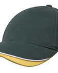 Headwear Brushed Heavy Cotton With Indented Peak (4167)