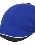 Headwear Brushed Heavy Cotton With Indented Peak (4167)