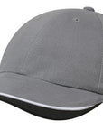 Headwear Brushed Heavy Cotton With Indented Peak (4167)