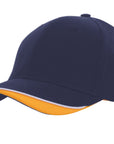 Headwear Brushed Heavy Cotton With Indented Peak (4167)