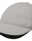 Headwear Brushed Heavy Cotton With Indented Peak (4167)