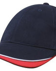 Headwear Brushed Heavy Cotton With Indented Peak (4167)