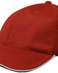 Headwear Double Pique Mesh With Open Sandwich Cap (4185)