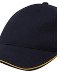 Headwear Double Pique Mesh With Open Sandwich Cap (4185)