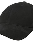 Headwear Brushed Heavy Cotton With Suede Peak Cap (4200)