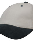 Headwear Brushed Heavy Cotton With Suede Peak Cap (4200)