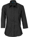 DNC Ladies Polyester Cotton 3/4 Sleeve Shirts (4203)