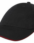 Headwear Brushed Heavy Cotton With Sandwich Trim (4210)