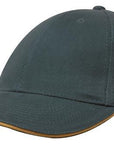 Headwear Brushed Heavy Cotton With Sandwich Trim (4210)