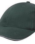 Headwear Brushed Heavy Cotton With Sandwich Trim (4210)