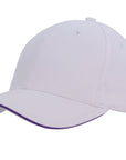 Headwear Brushed Heavy Cotton With Sandwich Trim (4210)