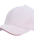 Headwear Brushed Heavy Cotton With Sandwich Trim (4210)