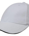 Headwear Brushed Heavy Cotton With Sandwich Trim (4210)