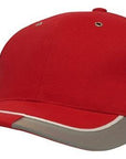 Headwear Brushed Heavy Cotton With Reflective Trim & Tab On Peak Cap (4214)