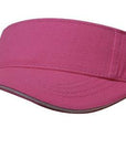 Headwear Brushed Heavy Cotton Visor Cap (4230)