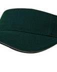 Headwear Brushed Heavy Cotton Visor Cap (4230)