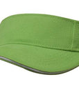 Headwear Brushed Heavy Cotton Visor Cap (4230)