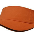 Headwear Brushed Heavy Cotton Visor Cap (4230)