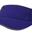 Headwear Brushed Heavy Cotton Visor Cap (4230)