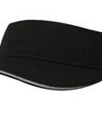 Headwear Brushed Heavy Cotton Visor Cap (4230)