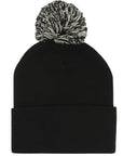 Headwear Acrylic Beanie With Pom Pom (4256)