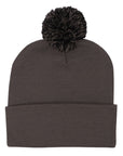 Headwear Acrylic Beanie With Pom Pom (4256)